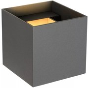 Lucide 09217/04/36 - LED nástenné svietidlo XIO 1xG9/4W/230V antracit