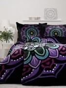 Obliečky mikroplyš Exclusive – Mandala fialová