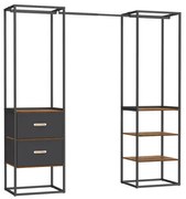 Otvorená šatníková skriňa RGR003B01