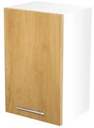 Horná skrinka Vento G-45/72, biela / dub medový