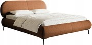 Manželská posteľ 160cm Octave (rošt úl. priestor) (medená čierna)