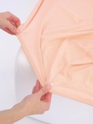 Jersey plachta do postieľky Classic 70 x 140 cm – lososová