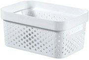 Curver Úložný box INFINITY 4,5l recyklovaný plast biely