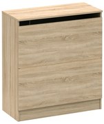 Perinový matrac BETTY 2, dub Sonoma