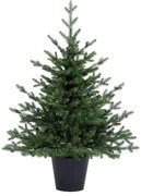 Umelý vianočný stromček v kvetináči FULL 3D Smrek Prírodný 100cm