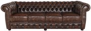 furniture-nabytek.cz - Sedačka Chesterfield štvormiestna