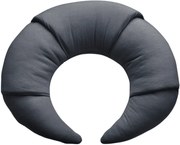Vankúš croissant grafit 55cm
