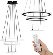Toolight Toolight, LED stropné osvetlenie 46cm, G040-3CP, čierna, OSW-06307