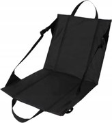 Turistická skladacia stolička VENTO 38 cm, čierna