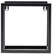 Polička Loft KWS-715/05 24x24 čierna