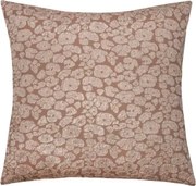 Dekoračný vankúš Sandra 43x43 cm, žakárový ružovo-béžový%