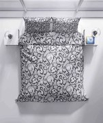 ECOMATRACE Bavlnené obliečky Sivý orient