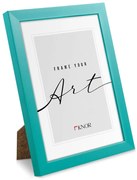 Tyrkysovomodrý rámček na stenu 32x42 cm – knor