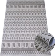 BE Koberec Eqos 0002 GREY – sivý obdĺžnikový Rozmer: 160x220 cm
