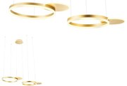Redo 01-2606 - LED Stmievateľný luster na lanku SIGUA LED/99W/230V 3000K zlatá