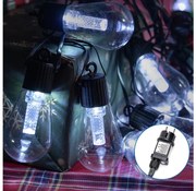 Aigostar - LED vonkajšia dekoratívna svetelná reťaz 10xLED/8m IP44 studená biela