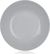 Hlboký tanier Diwali 20 cm, šedé sklo%