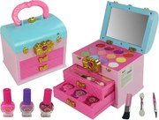 LEAN Toys Makeup Beauty Set Toaletná kazeta Ružový luk