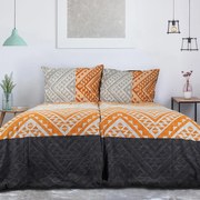 Flanelové posteľné obliečky ETNIC TERRA