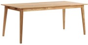 Prírodný dubový jedálenský stôl Rowico Mimi, 180 x 90 cm