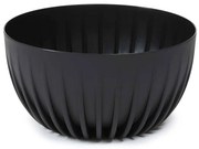 Kvetináč STRIPPED ECO 30 cm čierny