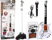 LEAN Toys Elektrická gitara na batérie so súpravou mikrofónov