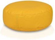 INTERMEDIC SK - Sedací vak 47x15 cm z ekokože | podnožka, podsedák, doplnkové sedenie Farba: E18 - Žltá - slnko (Ekokoža)