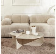 SADA 2x Konferenčný stolík ORION béžová