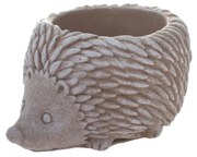 Betónový obal na kvetináč Ježko, 17 x 9 x 12,5 cm