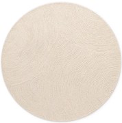Koberec Hanse Home Calmio naturálny / biely kruh