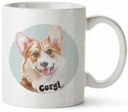 Bohemia Gifts Keramický hrnček - Corgi, 350 ml