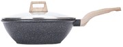 WOK panvica s pokrievkou, priemer 30 cm, KAROTE