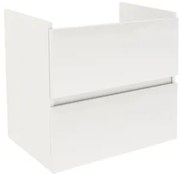 Kúpeľňová skrinka bez umývadla Naturel Project 52,5x51x45,3 cm biela lesk PROJECT260BIBU