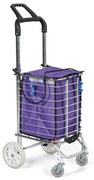 Skladací nákupný vozík, nosnosť 30 kg