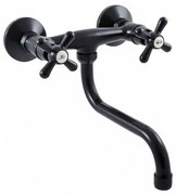 RAV SLEZÁK Morava drezová batéria 100 mm čierna mk101.0/21cmat MK101.021CMAT