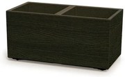 Kvetináč MADERA CASE ECO WOOD 77 cm, , tmavohnedý, M