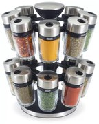 Cole&Mason - Otočný stojan s koreničkami MASTER 17 ks