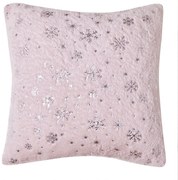 4Home Obliečka na vankúšik Frosty ružová, 45 x 45 cm