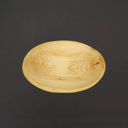 AMADEA Dřevěný servírovací tácek kulatý, masivní dřevo, 15 cm