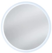 Kúpeľňové zrkadlo s LED svetlom Venus 80 cm biele
