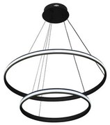 Stmievateľný LED luster s lankom LED/90W/230V 3000-6500K pr. 60 cm + diaľkové ovládanie