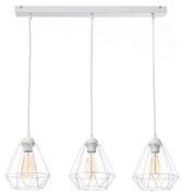 Luster na lanku DIAMENT MINI 3xE27/60W/230V