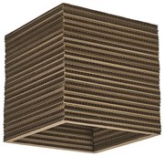 Ledvance - Stropné svietidlo DECOR CARDBOARD 1xE27/15W/230V 25x25 cm