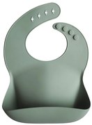 Mushie Silikónový podbradník: Cambridge Blue