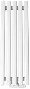 Regnis Lazur LA, vykurovacie teleso 330x1000mm so stredovým pripojením 50mm, 428W, biela matná, LAZURLA/1000/330/D5/WHITE