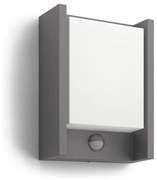 Philips 16461/93/P3 - LED Vonkajšie svietidlo so senzorom ARBOUR LED/6W IP44