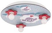 Eglo 97705 - Detské stropné svietidlo LALELU 3xE14/40W/230V