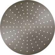 Slezák - RAV Hlavová sprcha okrúhla kovová ø 30 cm so 4-otvorovými tryskami - KS0001/4MGL, Metal Grey lesk