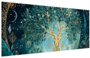 Obraz – Strom života vo vesmíre (120x50 cm)