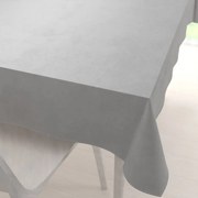 Biante Zamatový obdĺžnikový obrus Velvet Premium SVP-039 Sivý 50x100 cm